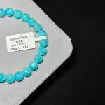 High quality moissanite amazonite 7.5mm TS1506