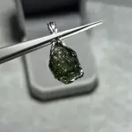 Czech meteorite pendant FX1552