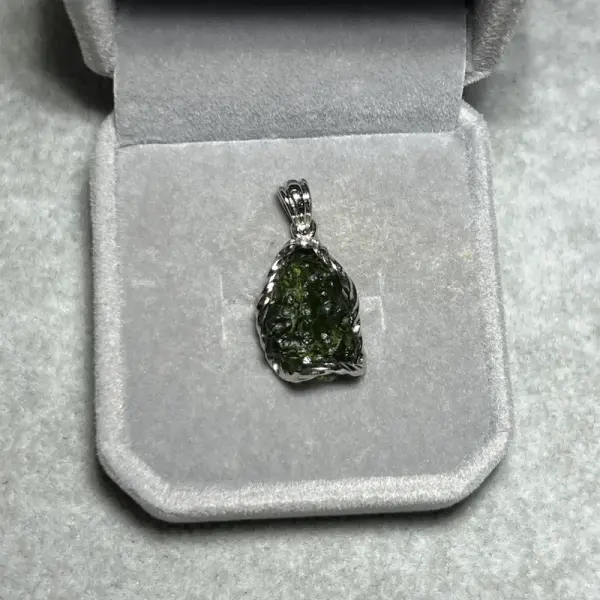 Czech meteorite pendant FX1552