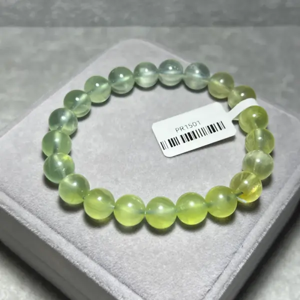 High quality prehnite 9mm PR1501