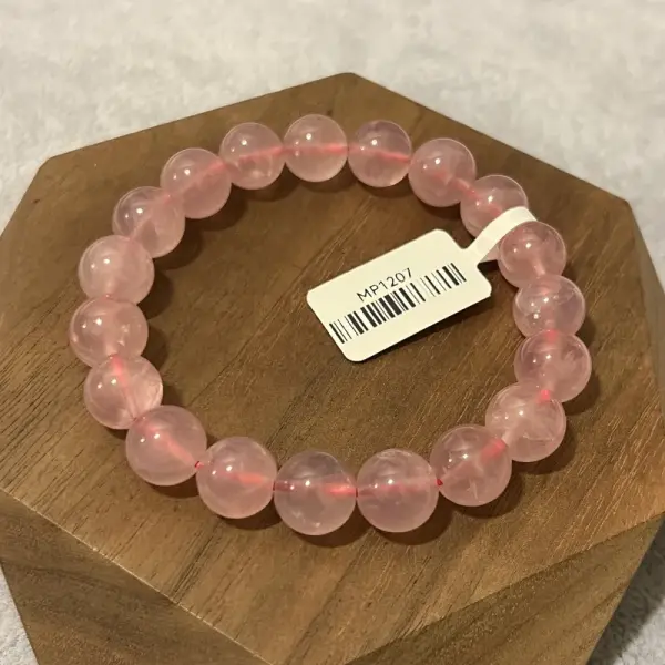 Advanced Old Mine Horse Rose Quartz 10.7mm MP1207