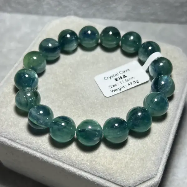 High quality blue-green crystal 11.5mm KN1524